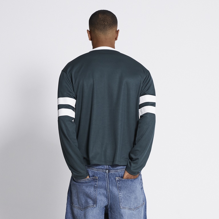 Long sleeve football jersey "Ty" Green